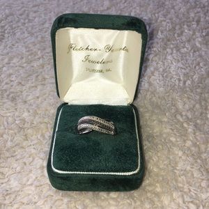 Sterling silver ring.